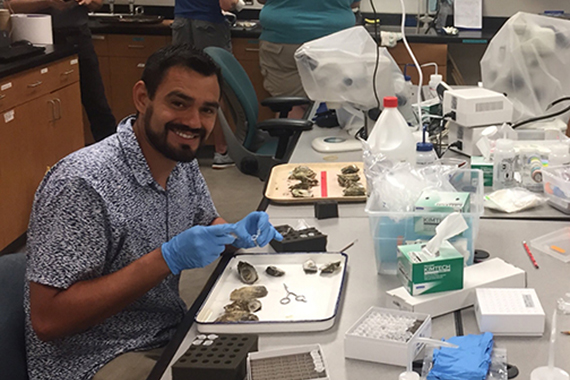 Cal Poly and California Sea Grant are pleased to welcome Dr. Kevin Marquez Johnson. Johnson will serve as an Aquaculture Specialist with the California Sea Grant extension program, based in San Luis Obispo on the Cal Poly campus.