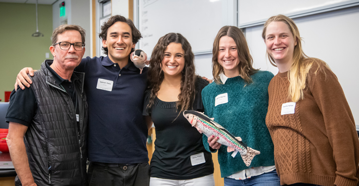 Group photo of Cal Poly professors and local teacher-educators.