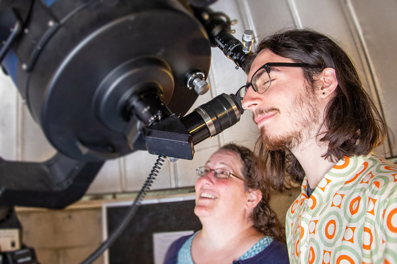 Faculty and students in Cal Poly’s Bailey College collaborating on fellowship-funded scientific research