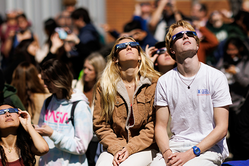 Solar eclipse event at Cal Poly