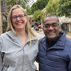 Jasmine Nation (left) and Nishi Rajakaruna (right)