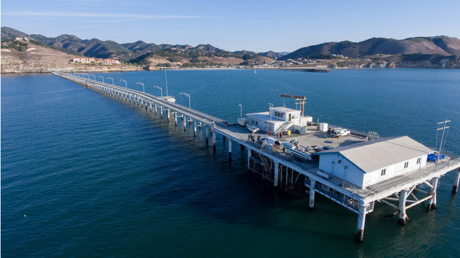 Cal Poly Pier in Avila Beach, California