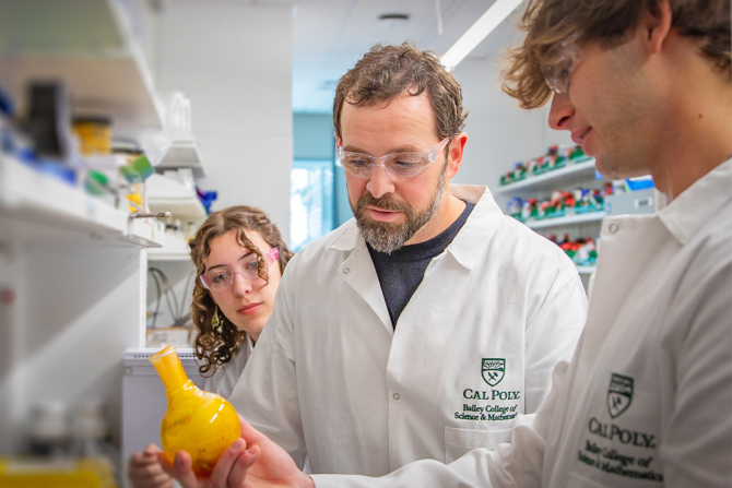 Maybe you’ll develop an eco-friendly glue that leads to a patent as a researcher in our Chemistry and Biochemistry Department.