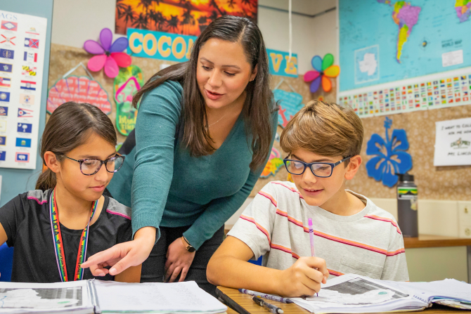 Maybe you’ll become a teacher, principal or counselor with a credential or graduate degree from our School of Education.