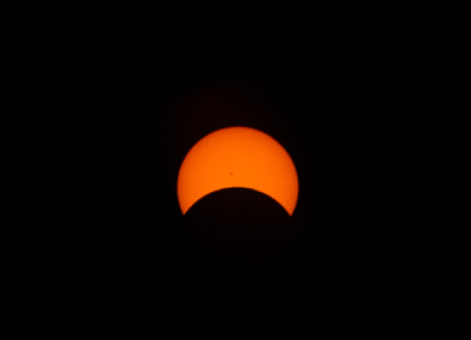 Partial solar eclipse 