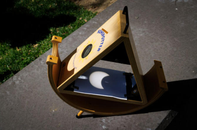 Eclipse viewing devices